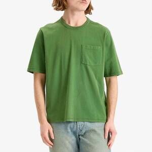 NEW CORRIDOR garment dye crew tee in green